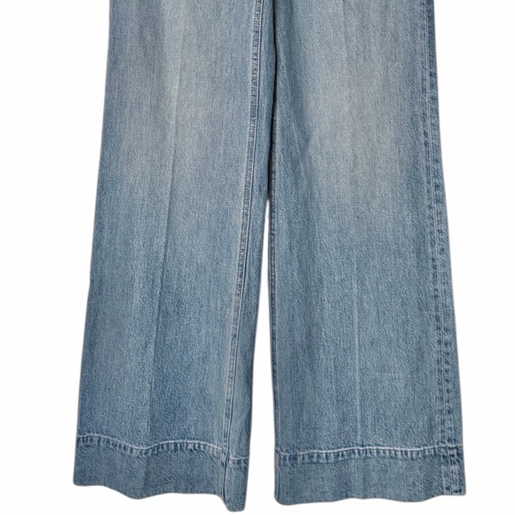 NWOT J. Crew Denim Trouser Chambray Blue - Picture 6 of 16